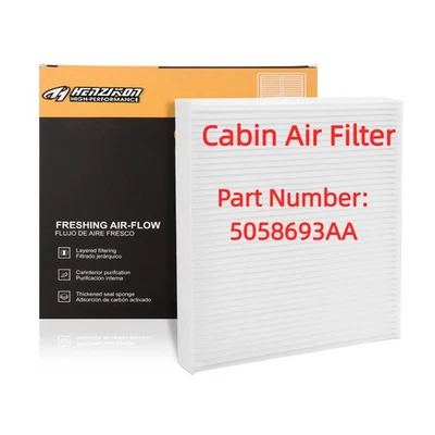 Filtro de aire acondicionado de cabina compatible con 2011 2012 2013 2014 2015 RAM 1500 3,0 L 3,7 L 4,7 L 5,7 L🔥 Foto 1 de 4