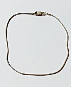 Sterling Silver 925 Vintage 24 cm Bracelet - Picture 1 of 5