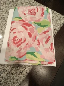 Lilly Pulitzer Garnet Hill TWIN DUVET First Impression Hotty Roses - Picture 1 of 6