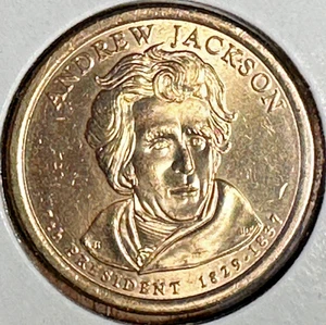 Dólar presidencial Andrew Jackson 2008 D posición B sin circular - Imagen 1 de 4