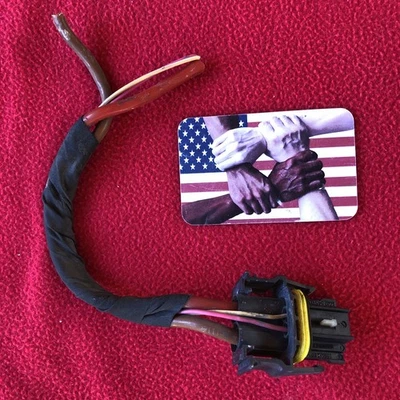 OEM Mercedes Benz GL ML Cooling Fan Assembly Pigtail 🐷 Wiring Connector - Image 1 of 4