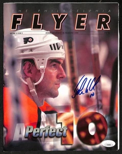 John LeClair Philadelphia Flyers Signed 1997 Stars vs Flyers Program JSA 197841 - Picture 1 of 2