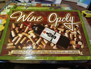 Juego de mesa tipo monopolio Late for The Sky "WINE-POLY" usado completo en muy buen estado+ - Imagen 1 de 8