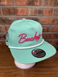 New Era Golfer Bucket Buffalo Sabres Side Logo NHL Hockey Snapback Teal Hat - Picture 1 of 9