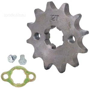 428-12T-17mm Motorcycle Front Engine Sprocket Fits for 50cc 70cc - Picture 1 of 6