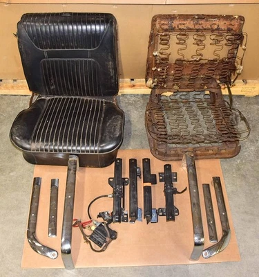 Chevrolet Impala 1961 1962 1963 1964 asientos con canastilla OEM eléctrico con orugas y molduras Foto 1 de 4