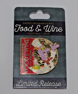 Disney Parks Figur Pin Epcot Food & Wine Festival 2016 Limited Edition - Bild 1 von 3