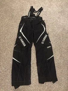 Yamaha Motor Branded Pants W Suspenders L Tetratex Waterproof 20000mm-30000mm - Picture 1 of 22