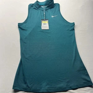 Camiseta sin mangas para correr Nike Active Miler Dri-FIT, S vintage verde nueva con etiquetas - Imagen 1 de 7