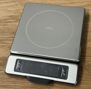 OXO Good Grips 11lb Stainless Steel Food Scale w/ Pull-Out Display 11214800 - Picture 1 of 4