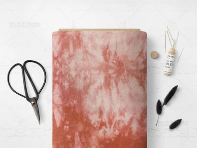 SWEAT Sweatshirt Stoff kuschlig warm innen gebrushed BATIK ROSÉ  EUR 19,98/m - Bild 1 von 3