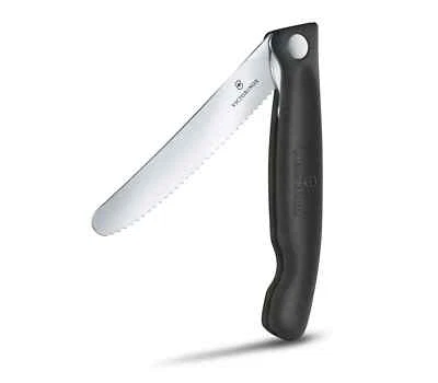 Victorinox 11cm Cuchillo Suizo Clásico Plegable Picnic Filete 6.7833.FB Plegable Foto 1 de 4