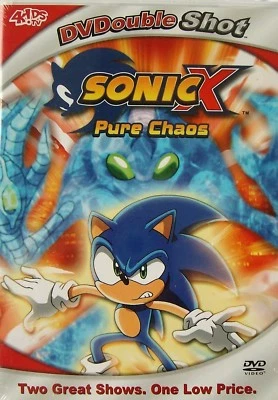 Sonic X: Pure Chaos / A Chaotic Day (DVD, 2005, Slim Case, Anime) Double Feature - Image 1 of 2