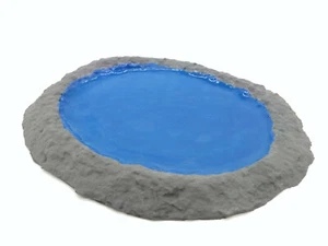 Model Swan Lake / Fishing Lake / Boating Lake - OO - NEW - Foto 1 di 4