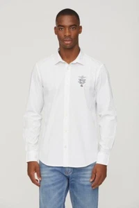 Aeronautica Militare Herren Hemd weiß Pfeile Tricolor XL - Bild 1 von 3