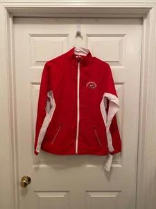 Giacca rossa uomo Western Kentucky Hilltoppers Russell Athletic Medium nuova con etichette - Foto 1 di 2