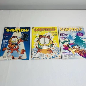 3 Garfiled Magazines Premier Issue Winter 1991, Spring 1991, Winter 1993 Cool - Picture 1 of 8
