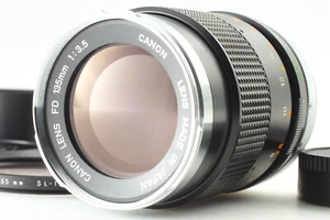 Silver Nose "O" [Opt MINT w/ Hood] CANON FD 135mm F3.5 Telephoto MF Lens JAPAN - Picture 1 of 10