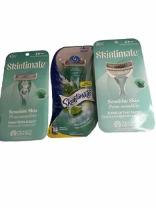 Maquinillas de Afeitar 3x4 Elegante Piel Sensible Aloe Desechable 12ct Verde Total VER - Imagen 1 de 13