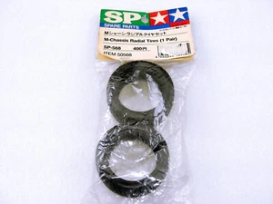 Vintage Original 1994 Tamiya M-Chassis Mini Cooper Radial Tires 1-Pair HPI RS4 ! - Picture 1 of 2