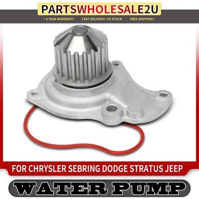 Engine Water Pump for Chrysler Voyager Sebring Cirrus Dodge Caravan Jeep Liberty - Image 1 of 4