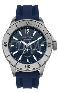 Pre- Owned Nautica Men's N16572G NSR 05 Sporty Resin Watch - Picture 1 of 1