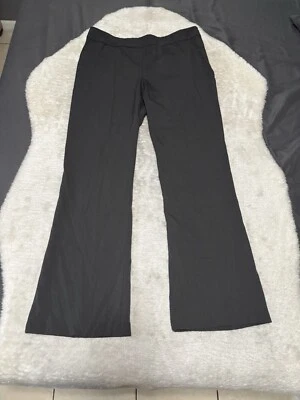 Pantalones de vestir de lana gris para mujer Giorgio Armani EU 48 US 34x33 cremallera lateral Foto 1 de 4