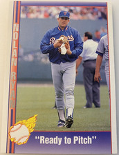 1991 Pacific Ready to Pitch Nolan Ryan #278 Texas Rangers Card! D66
