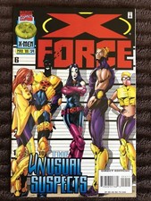 X-Force (1991 Series, Marvel) Four-Issue Bundle! #54, 55,57 & 60