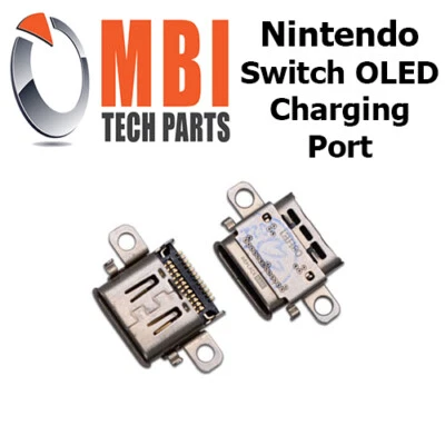 Nintendo Switch OLED Console Replacement Power Jack Socket Charging Port Type C
