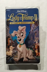 Disney Lady and the Tramp II 2 : Scamp's Adventure (VHS Tape)  2001 Clam Shell - Picture 1 of 5