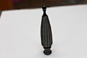 ANTIQUE BROWN CARVED BAKELITE UMBRELLA PERFUME EXCELLENT FOR PURSE OR TRAVELING - Picture 1 of 3