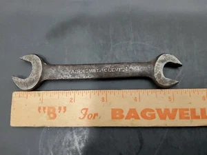 LLAVE DOBLE EXTREMO ABIERTO FAIRMOUNT LLAVE VINTAGE EE. UU. 5" - Imagen 1 de 6
