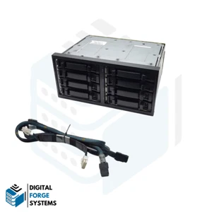 HP 463173-001 SAS Drive Bay - With Power Cord and 2x SAS Cables - Picture 1 of 3