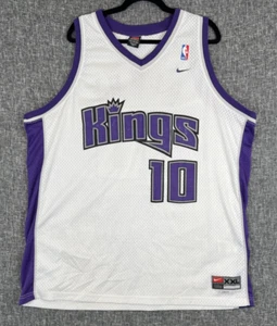 Vintage Nike Team Sacramento Kings Mike Bibby Jersey Mens 2XL +2 Sewn - Picture 1 of 24
