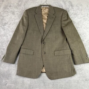 Chaps Herren Sport Mantel 40R hellbraun Blazer Jacke reine Schurwolle Einreiher Karriere - Bild 1 von 11