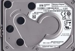 WD50NDZM-59A8KS1 s/n: WX72DA FEB / 2021 5TB USB-C 2.5" Thailand  Western Digital - Picture 1 of 5