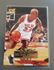 MICHAEL JORDAN NBA CARD FLEER ULTRA 1995-96 # 25 CHICAGO BULLS