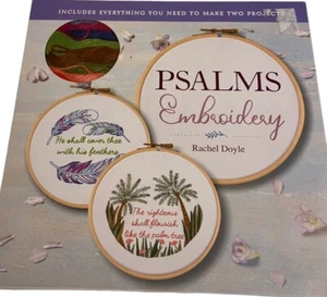 Psalms Embroidery…Rachel Doyle Everything You Need To Make Two Projects - Picture 1 of 8
