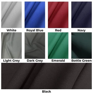 FIRE RETARDANT FABRIC 80% BLACKOUT 10 colours Curtains Display Theater Stage - Picture 1 of 44