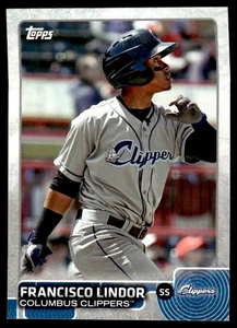 Topps Pro 2015 debut Francisco Lindor #14 - Imagen 1 de 2