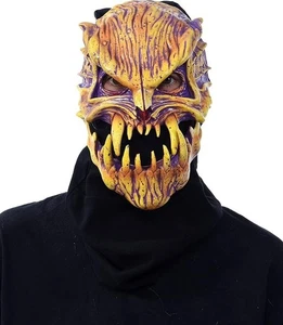 Men`s Omega Monster Mask Adult Scary Skull Realistic Latex Halloween Face Mask - Picture 1 of 3