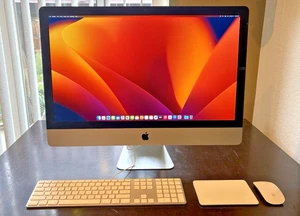 Apple iMac 27" 5K Retina 2017 i7@4.2GHz 32GB RAM 500GB SSD 3TB HDD macOS Ventura - Picture 1 of 24