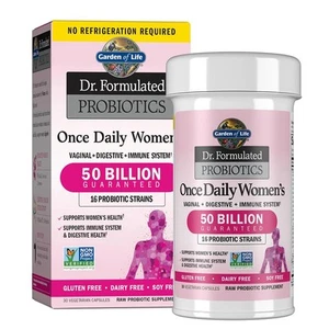 Garden of Life Once Daily Dr. $ Probióticos formulados para mujeres 50 mil millones/$ - Imagen 1 de 10