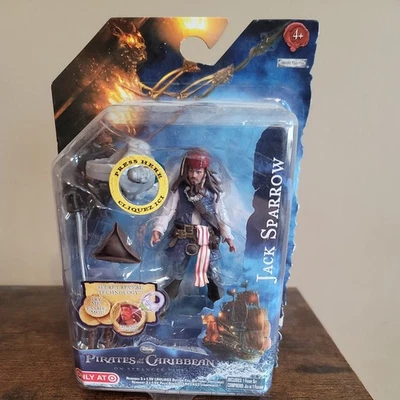 Piratas del Caribe Capitán Jack Sparrow Zombie Revelar Figura Ilumina Foto 1 de 3