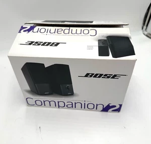 Bose Companion 2 Series III Multimedia Desktop Laptop PC Lautsprechersystem Neu - Bild 1 von 8