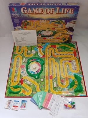 The Game of Life Board Game MB Games Vintage 1990s - Image 1 of 4