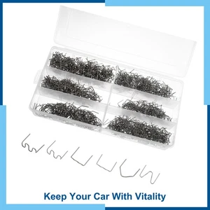 Universal Pack (1200) Hot Staples Welder Stapler Repair Kit Stainless Steel - Bild 1 von 7