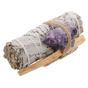 Set de purificación de aromaterapia difusor de fragancia para el hogar paquetes de salvia - Imagen 1 de 12