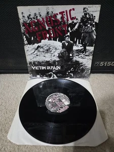 Agnostic Front Victim In Pain Lp Vinyl 1985 OG Early Press Gatefold VG+/EX Wax - Bild 1 von 16